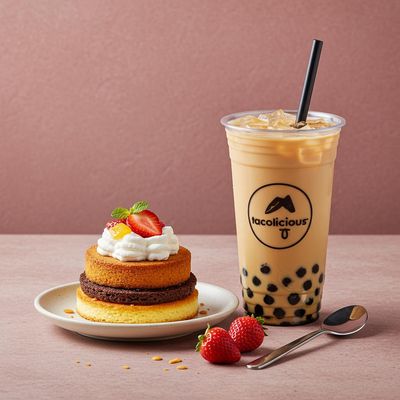 Dessert Of The Day + Tacolicious Boba Milk Tea